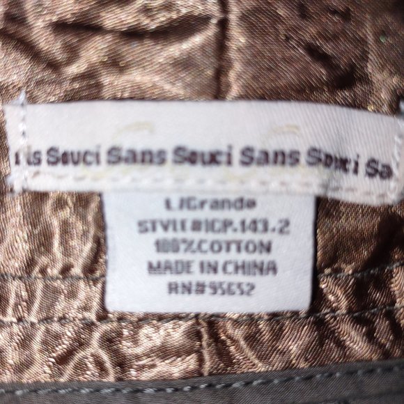 Olive Green Pants w/Matching Belt Pockets - Picture 4 of 4